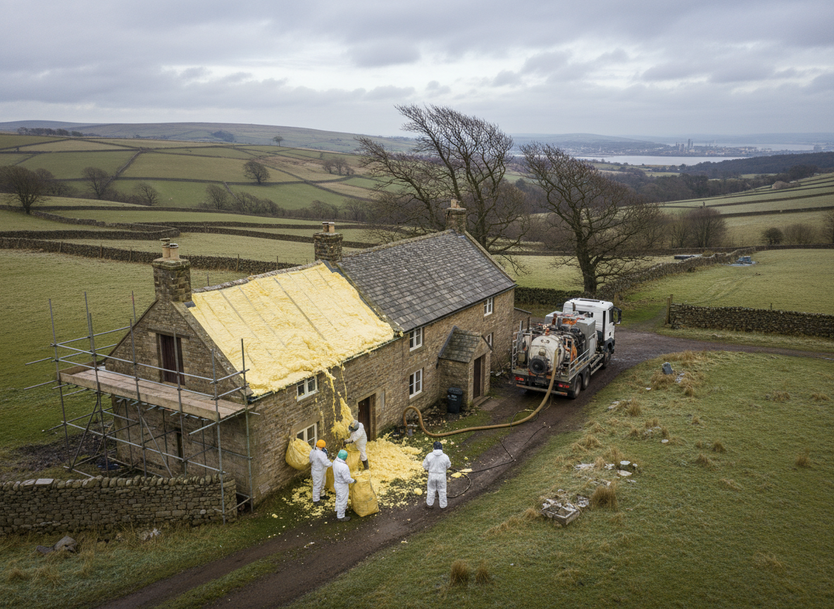 Best Time of Year for Spray Foam Removal in Yorkshire